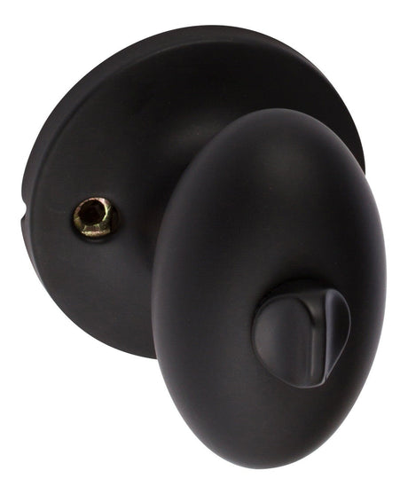 Sure-Loc AR107 FBL flat black keyed entry knob