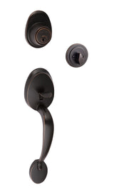Sure-Loc AT500 11P vintage bronze dummy handleset