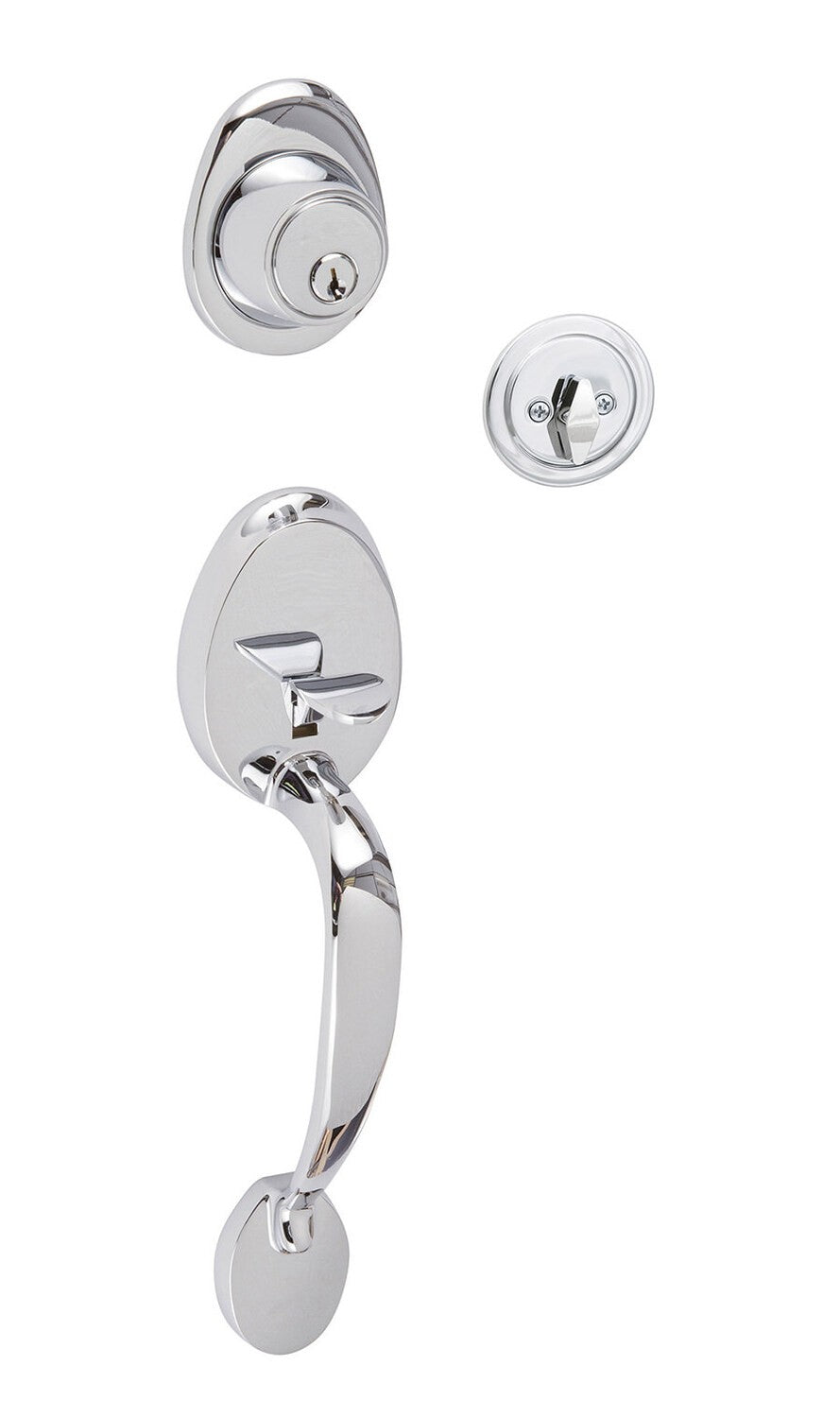 Sure-Loc AT500 26 polished chrome dummy handleset