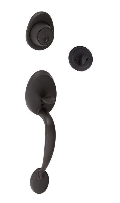 Sure-Loc AT500 FBL flat black dummy handleset