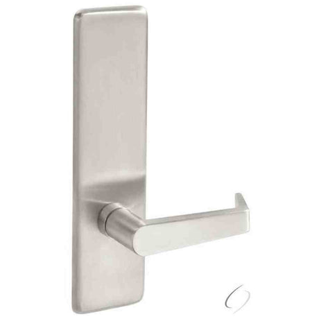 Yale AU428F630 satin stainless steel dummy exit device trim
