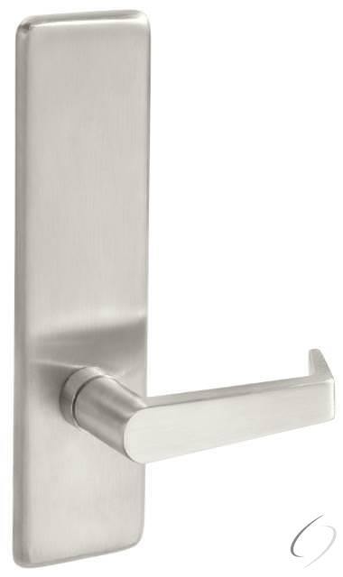 Yale AU428F630 satin stainless steel dummy exit device trim