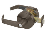 Yale AU4602LN613E 4600LN Series privacy privacy door lever in polished brass, additional view