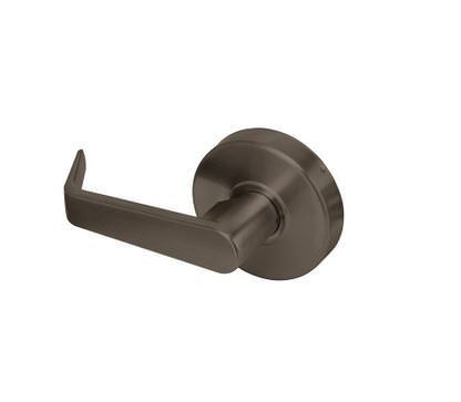 Yale AU4655LN613E 4600LN Series dummy dummy door lever in polished brass, additional view