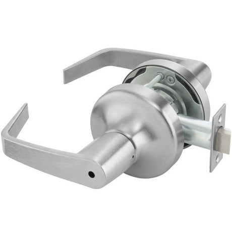 Yale AU4702LN626 satin chrome privacy door lever