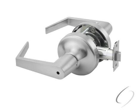 Yale AU5302LN626 satin chrome privacy door lever