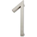 Atlas Homewares AVN1-BRN brushed nickel house number