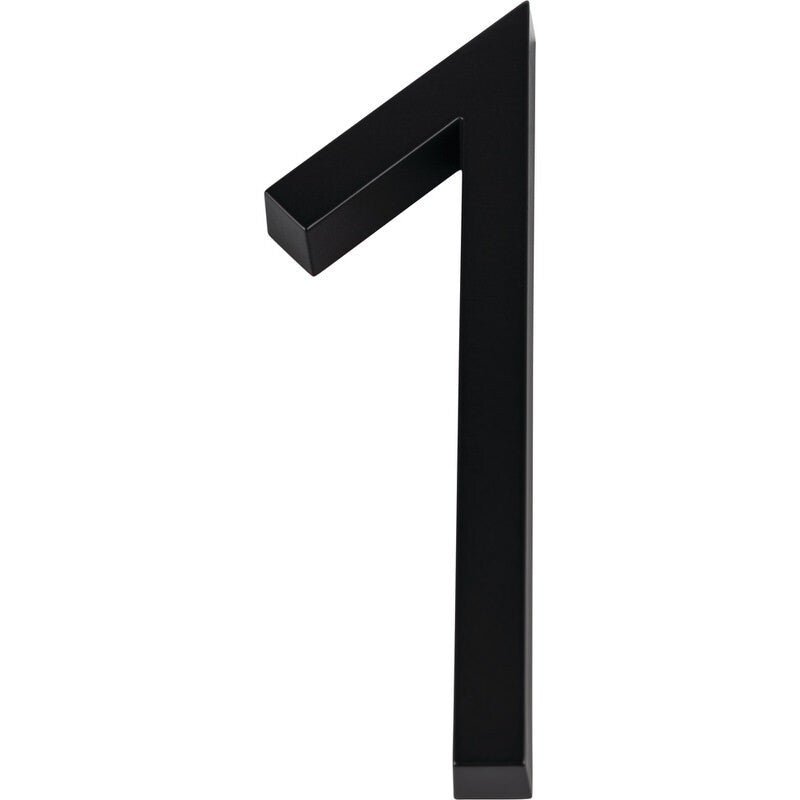 Atlas Homewares AVN1-L-BL matte black house numbers