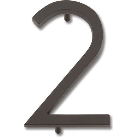 Atlas Homewares AVN2-O aged bronze house number