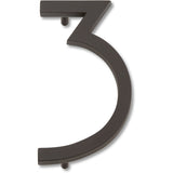 Atlas Homewares AVN3-O aged bronze house number