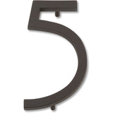 Atlas Homewares AVN5-O aged bronze house number