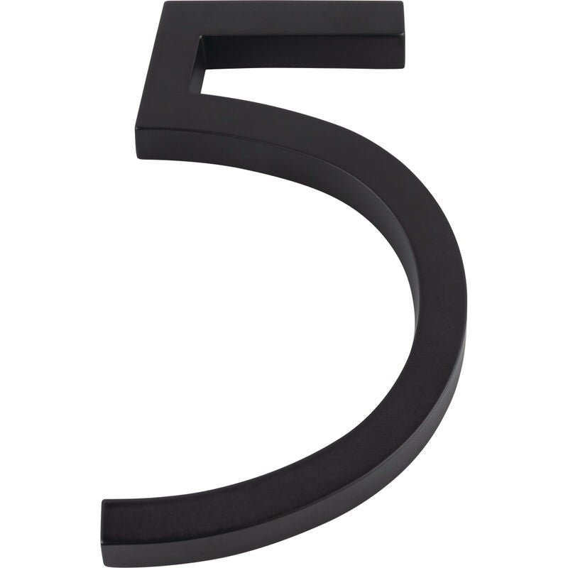 Atlas Homewares AVN5-L-BL matte black house numbers