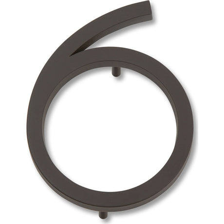 Atlas Homewares AVN6-O aged bronze house number