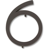 Atlas Homewares AVN6-O aged bronze house number