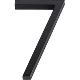 Atlas Homewares AVN7-L-BL matte black house numbers