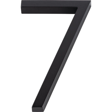 Atlas Homewares AVN7-L-BL matte black house numbers