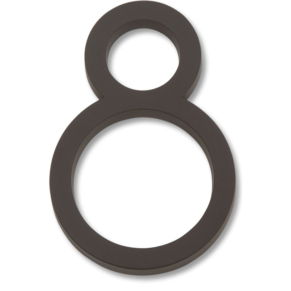 Atlas Homewares AVN8-O aged bronze house number
