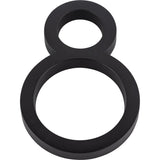 Atlas Homewares AVN8-L-BL matte black house numbers