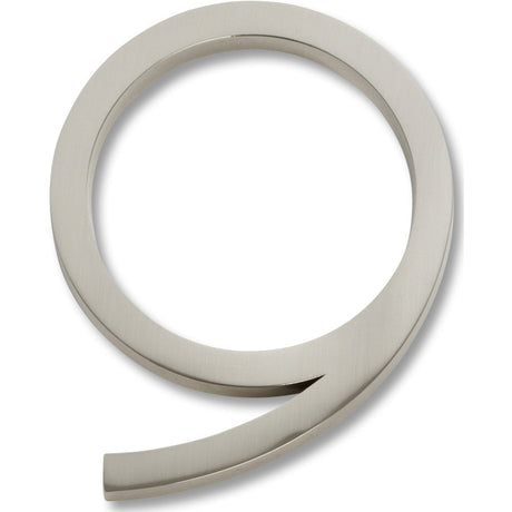 Atlas Homewares AVN9-BRN brushed nickel house number