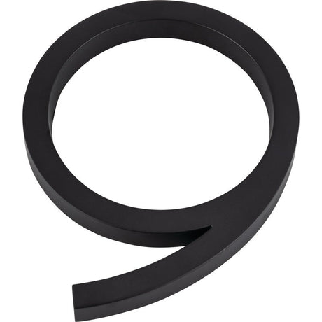 Atlas Homewares AVN9-L-BL matte black house numbers