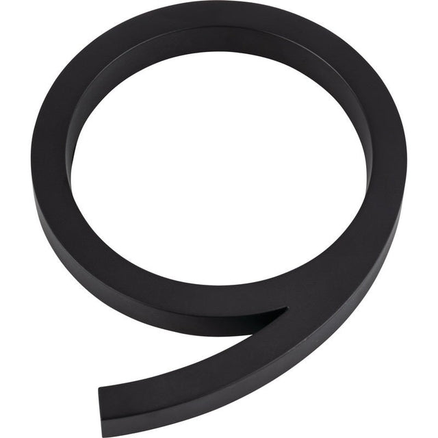 Atlas Homewares AVN9-L-BL matte black house numbers
