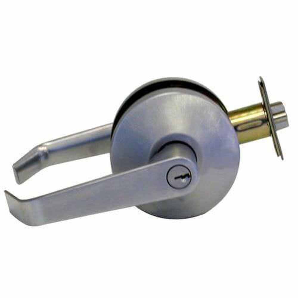 Falcon B501PDAN626 satin chrome keyed entry door lever