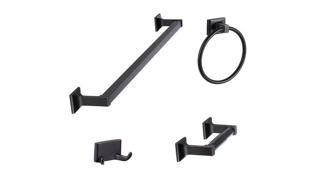 Sure-Loc BA-SET-PH2 11P vintage bronze bathroom hardware set