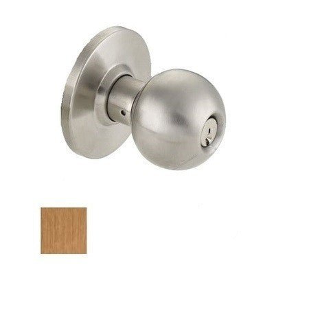 Cal-Royal BA03-10B classroom door knob in oil-rubbed bronze, additional view