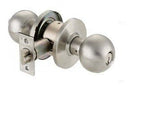 Cal-Royal BA03-32D-2-3/8 satin stainless steel keyed classroom door knob