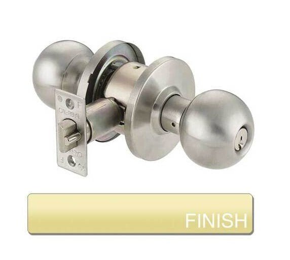 Cal-Royal BA20-10 satin bronze privacy door knob