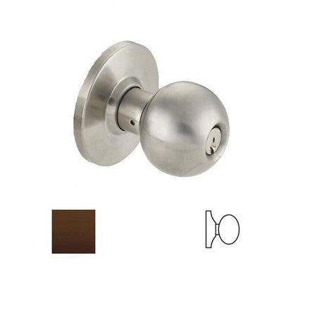 Cal-Royal BA40-10B dummy door knob in oil-rubbed bronze, additional view