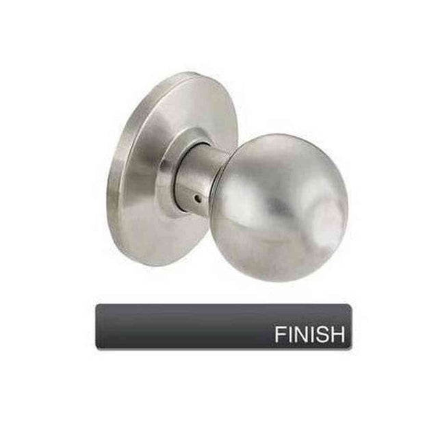 Cal-Royal BA50-10B oil rubbed dark bronze keyed exit lock door knob
