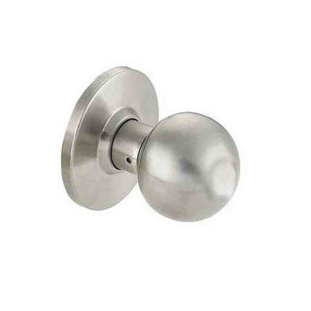 Cal-Royal BA50-32D satin stainless steel keyed exit lock door knob