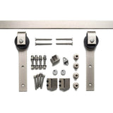 Sure-Loc BARN-KIT72 15 satin nickel barn door track system