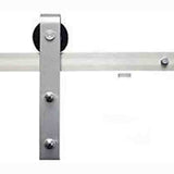Sure-Loc BARN-KIT96 15 satin nickel barn door track system