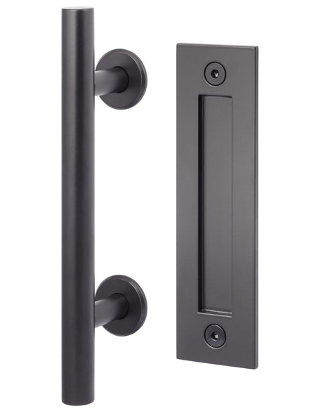 Sure-Loc BARN-RD3 FBL flat black ladder with flush handle