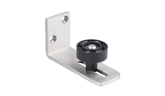 Sure-Loc BARN-RGD 15 satin nickel barn track roller guide/wall mounted