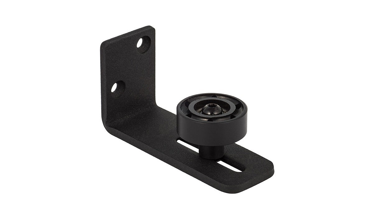 Sure-Loc BARN-RGD FBL flat black barn track roller guide/wall mounted