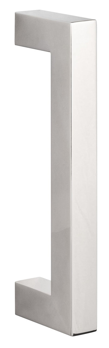 Sure-Loc Hardware BARN-SQ1 26 Square barn door handle in polished chrome, additional view