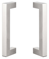 Sure-Loc BARN-SQ2 26 polished chrome barn door handle