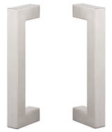 Sure-Loc BARN-SQ2 32D satin stainless barn door handle