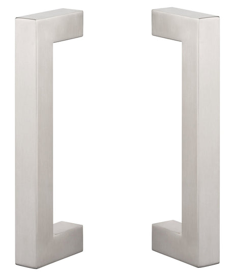 Sure-Loc Hardware BARN-SQ2 32D Square barn door handle in stainless steel, additional view