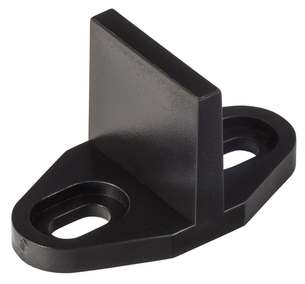 Sure-Loc BARN-TGD FBL flat black barn track floor guide/t style