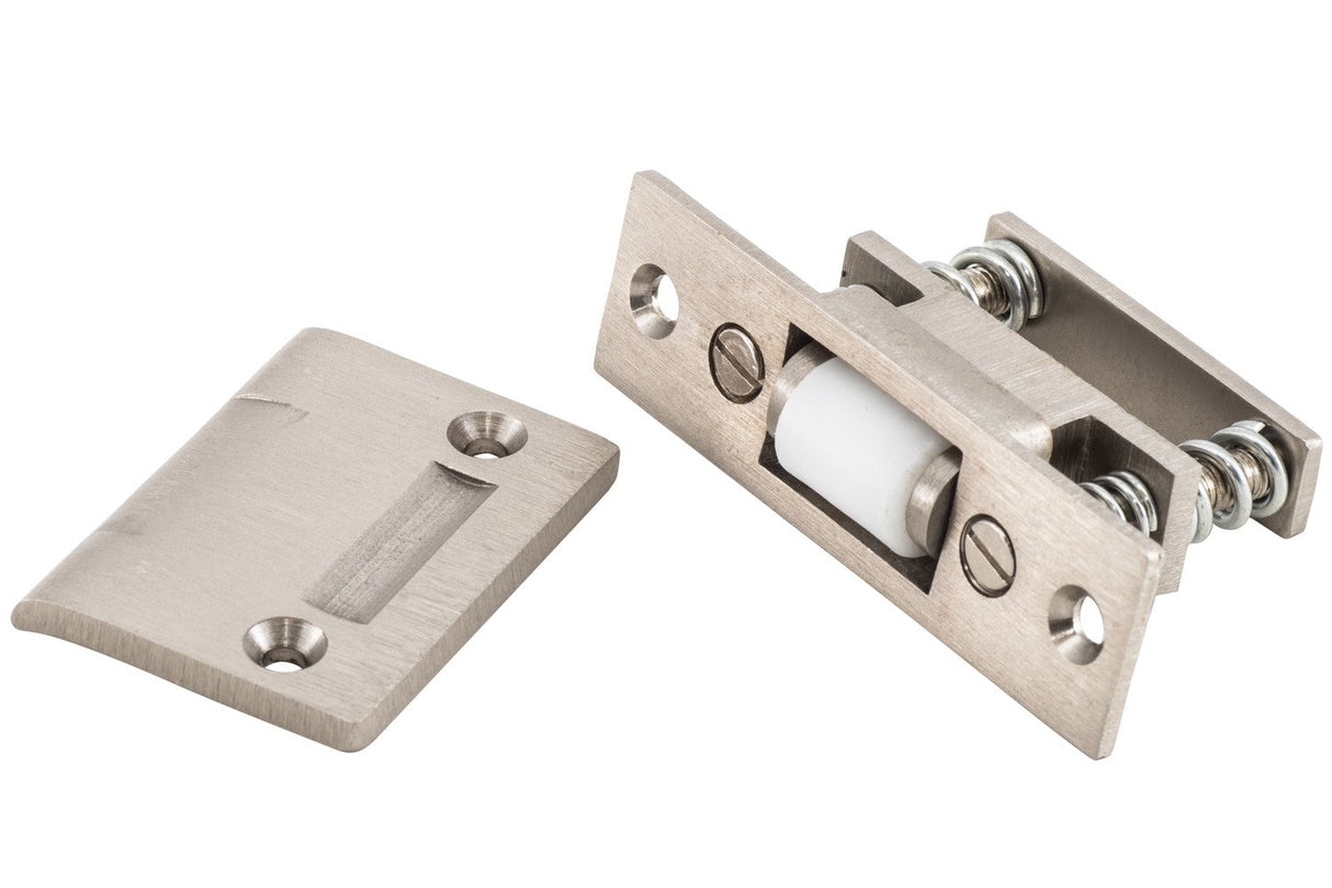 Sure-Loc Hardware BC4 FBL Heavy Duty Roller heavy duty roller catch in satin nickel, additional view