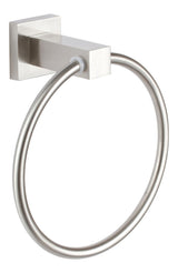 Sure-Loc Hardware BD-TR1 15 Baden towel ring in satin nickel, additional view