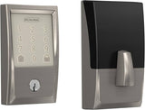 Schlage BE489WBCCEN619 satin nickel touchscreen deadbolt