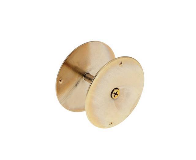 Don-Jo BF161BP brass plated hole filler plate
