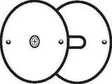 Don-Jo BF178PC prime coated hole filler plate