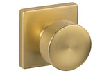 Sure-Loc Modern BG100-SQ SB satin brass dummy door knob