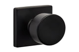 Sure-Loc Modern BG101-SQ FBL flat black passage door knob